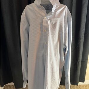 Men's Blue Checkered Shirt